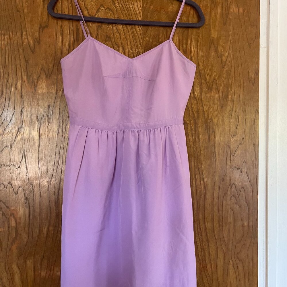 J.Crew Lavender Summer Mini Dress